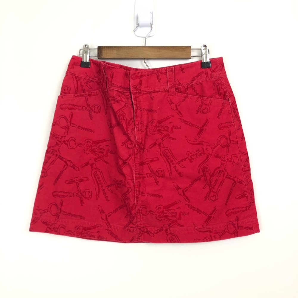 Lilly Pulitzer Corkscrew Corduroy Skirt